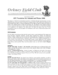 OFC Newsletter 2007