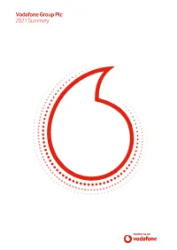 Vodafone Group Plc 2021 Summary