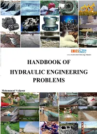 Handbook of Hydraulic Engineering Problems