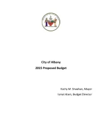 2015 Proposed Budget