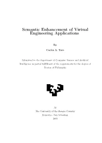 Semantic Enhancement of Virtual Engineering Applications
