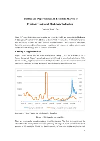 An Economic Analysis of Cryptocurrencies and Blockchain