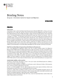 Briefing Notes KW11 2021 Englisch