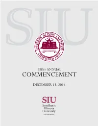 December 2014 Program