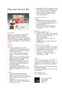 Ethernut Starter Kit Serial and Network I/O