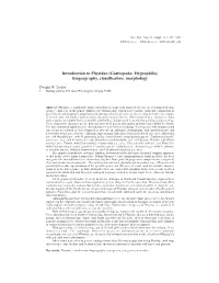 Introduction to Physidae (Gastropoda: Hygrophila); Biogeography, Classification, Morphology