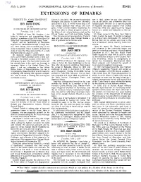 Extensions of Remarks E1021 EXTENSIONS of REMARKS