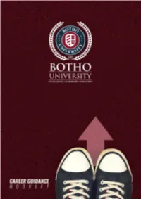 Career Booklet