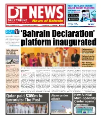 Qatar Paid $360M to Terrorists to Free Hostages, Says the Post