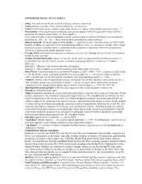 Sternberg Press / Style Sheet