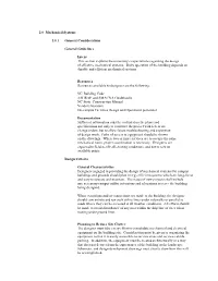 2.8 Mechanical Systems 2.8.1 General Considerations General