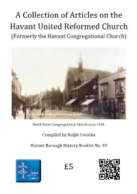 A Collection of Articles on the Havant Reformed Church