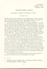 Diamond Crater Reports