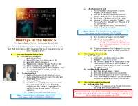 Message in the Music 5 1