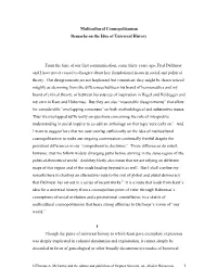 Multicultural Cosmopolitanism Remarks on the Idea of Universal History