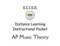 AP Music Theory
