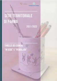 Comuni in Sede E Pendolari