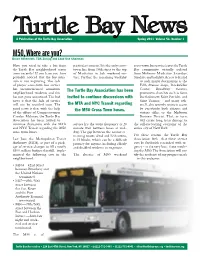 M50, Where Are You? Bruce Silberblatt, TBA Zoning and Land Use Chairman Have You Tried to Take a Bus from Particular Concern