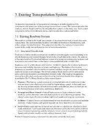 3. Existing Transportation System