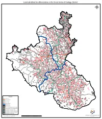 Land Identified for Afforestation in the Forest Limits of Kodagu District Μ