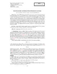 Nonlinear Bddc Methods with Approximate Solvers∗