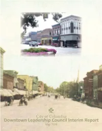 Urban Design in the Greater Columbia Downtown Area, and Include Several Appendices with Informati on Aﬀ Ecti Ng Downtown Columbia