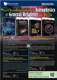 & General Relativityin 2020