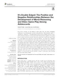 It's Double Edged: the Positive and Negative Relationships Between
