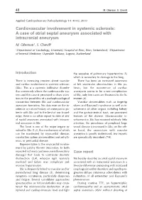 Cardiovascular Involvement in Systemic Sclerosis: a Case of Atrial Septal Aneurysm Associated with Intracranial Aneurysm M