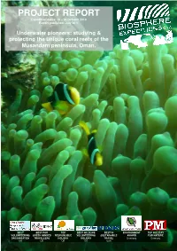 PROJECT REPORT Expedition Dates: 10 – 23 October 2010 Report Published: July 2011