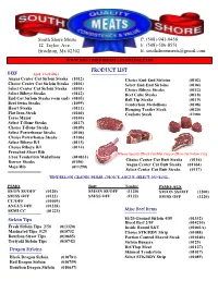 SSM PRODUCT LIST 2012Web