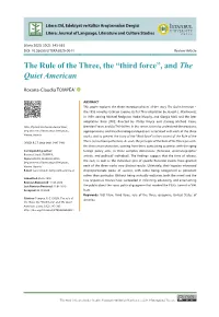 “Third Force”, and the Quiet American