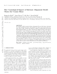The Cosmological Impact of Intrinsic Alignment Model Choice for Cosmic