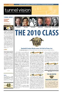 Tunnelvision a Publication for Alumni of Student Media at Vanderbilt University