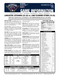 05.22.18 Game Notes at IE (Garcia)