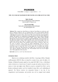 PIONEER VOLUME 11, Issue 1, June 2019: 1 - 11
