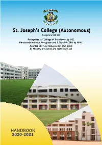 Student Handbook 2020-21