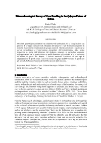 Ethnoarchaeological Survey of Cave Dwelling in the Qoḥayto Plateau of Eritrea