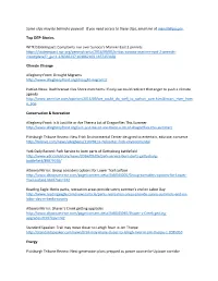 Some Clips May Be Behind a Paywall. If You Need Access to These Clips, Email Me at Menoll@Pa.Gov