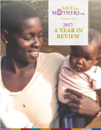 2017: a YEAR in REVIEW “What Counts in Life Is Not the Mere Fact That We Have Lived