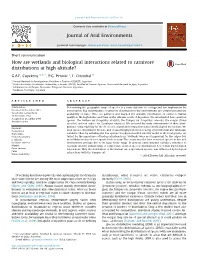 How Are Wetlands and Biological Interactions Related to Carnivore Distributions at High Altitude?