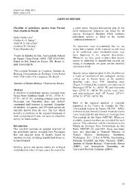Lists of Species