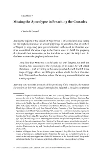 Missing the Apocalypse in Preaching the Crusades