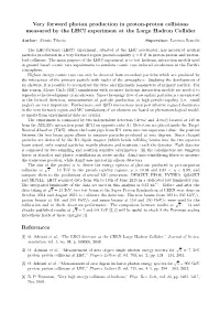 Very Forward Photon Production in Proton-Proton Collisions Measured by the Lhcf Experiment at the Large Hadron Collider