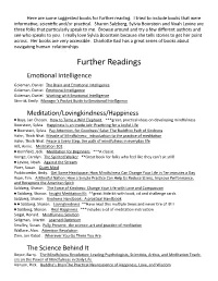 Further Readings