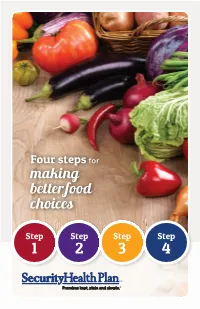 Making Better Food Choices