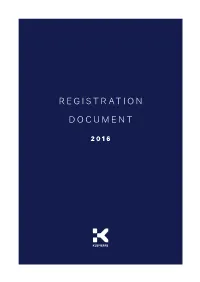 Registration Document