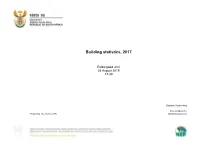 Building Statistics, 2017