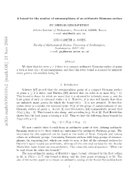 Arxiv:Math/0306105V2