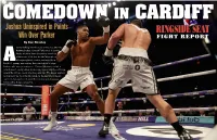 Joshua Uninspired in Points Win Over Parker FIGHT REPORT by Don Stradley